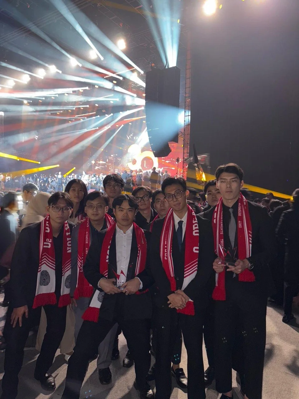 Dayone team in the crowd at the event